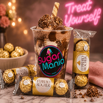 Ferrero' Nuts Sundae 