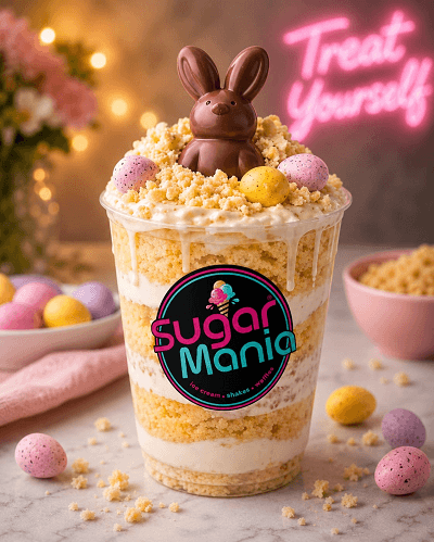 Golden Bunny Sundae 