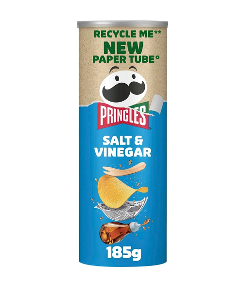 Pringles Big Tub Salt & Vinegar 