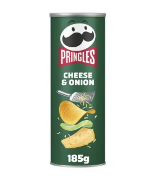 Pringles Big Tub Cheese And Onion 