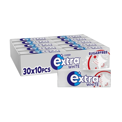 Extra White Chewing Gum 