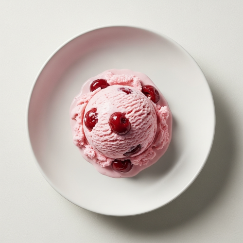 1 Scoop Cherry Ice Cream 
