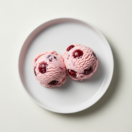 2 Scoops Cherry Ice Cream 