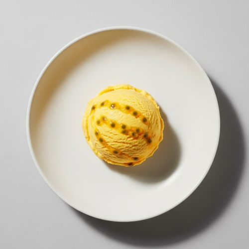 1 Scoop Mango Passion Fruit Ice Cream 