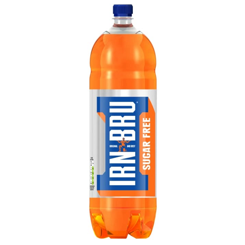 Bottle Of Irn Bru Sugar Free 