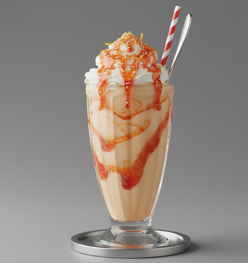 Irn Bru Ripel Milkshake 