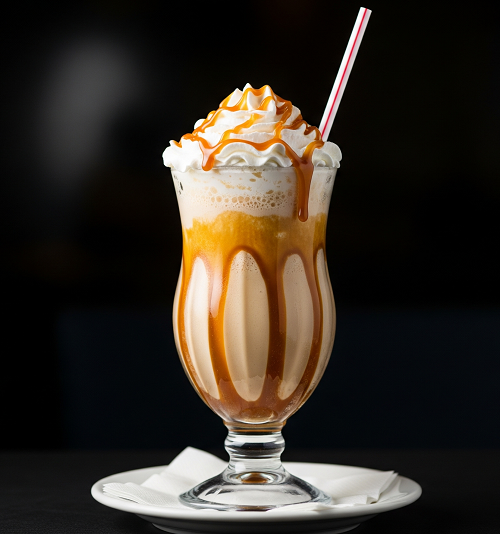 Salted Caramel Milkshake 