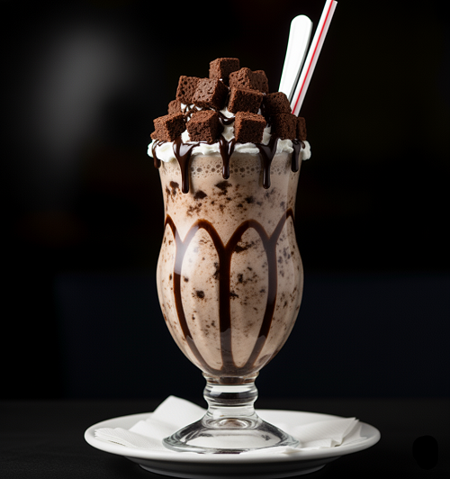Choc Brownie Milkshake 