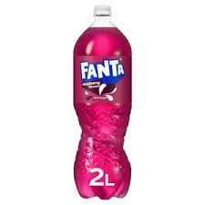 Bottle Of Fanta Raspberries 