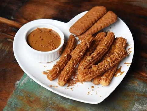 Loaded Biscoff Churros 