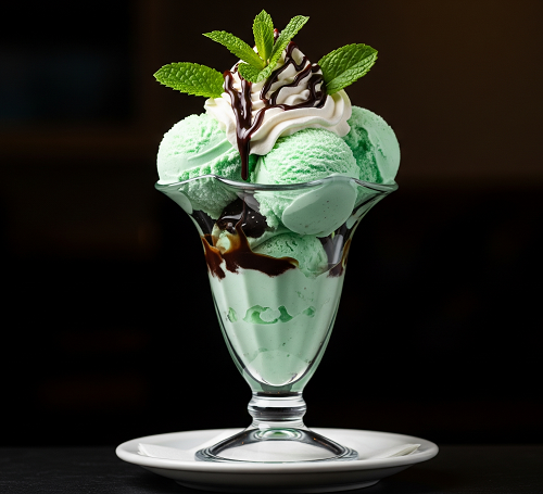 Mint Chocolate Chip Sundae 