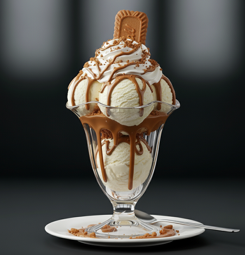 Lotus Biscoff Sundae 