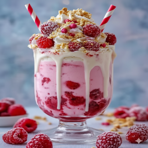 Raspberry Ripple X Milky Bar 