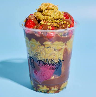 Strawberry Kunafa Cup 