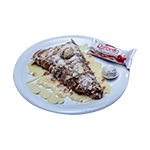 Rocky Road Crepe 