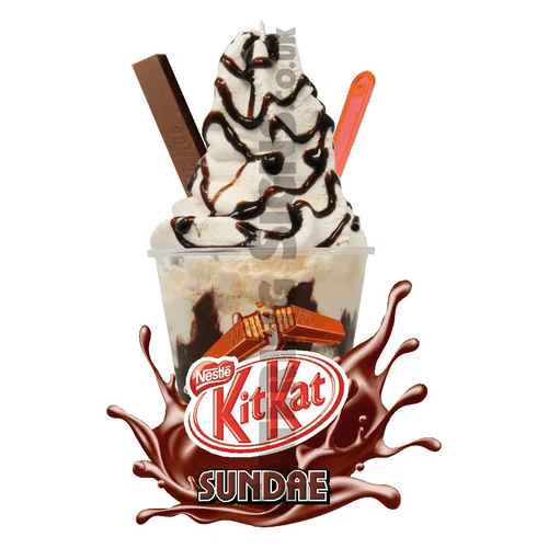 Kitkat Sundae 