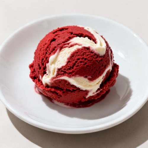 1 Scoop Red Velvet Ice Cream 