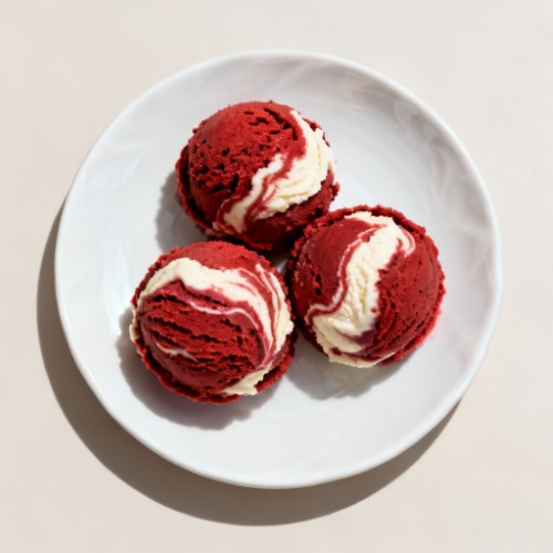 3 Scoop Red Velvet Ice Cream 