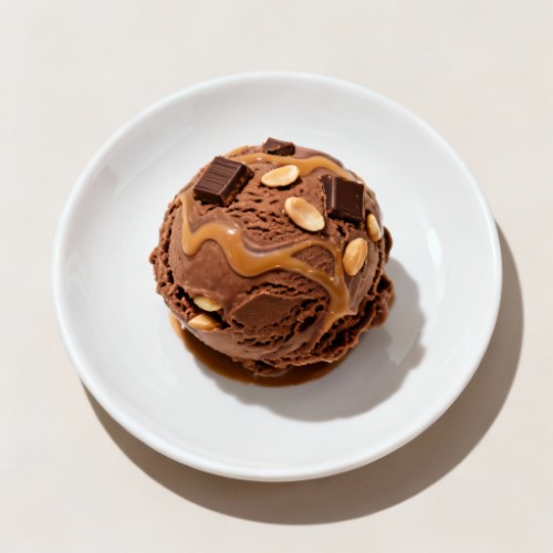 1 Scoop Snickers Ice Cream 