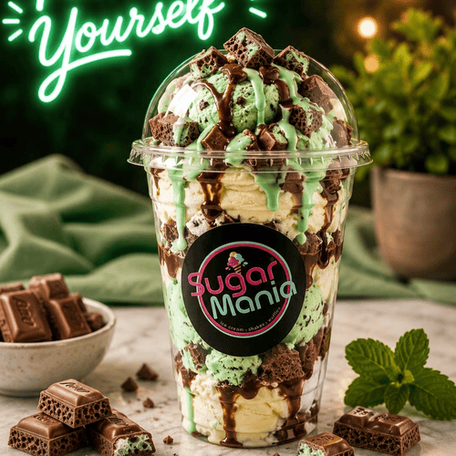 Mint Chocolate Chip Sundae 