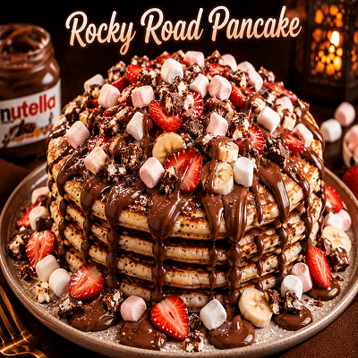 Rocky Road Pancake 