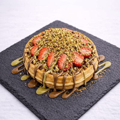 Kunafa Waffle 