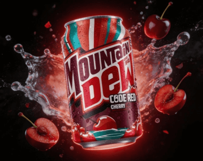 Mountain Dew Code Red ( Cherry ) 