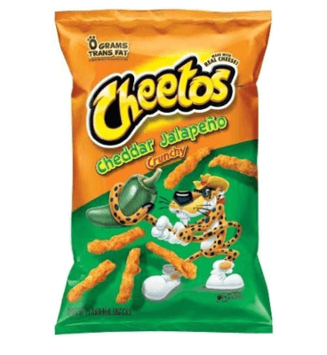 Cheetos Cheddar Jalapeno Crunchy 