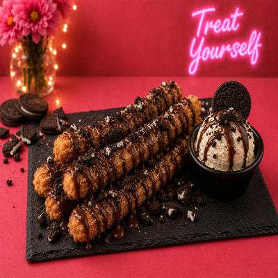 Loaded Oreo Churros 