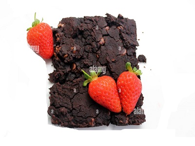 Strawberry Brownie 